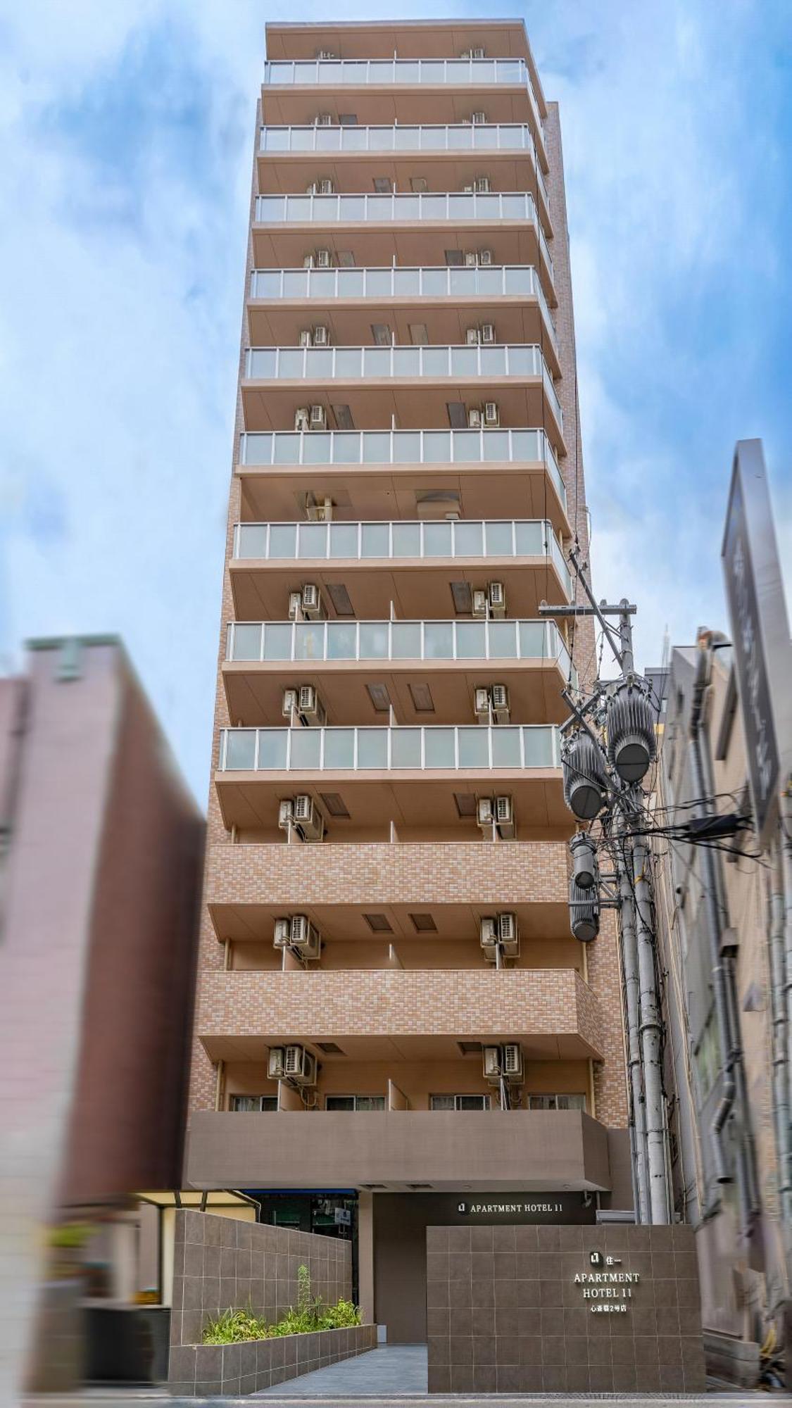 Apartment Hotel 11 Shinsaibashi 2 Osaka Bagian luar foto