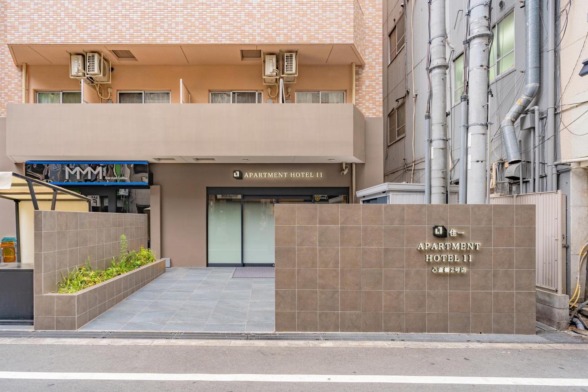 Apartment Hotel 11 Shinsaibashi 2 Osaka Bagian luar foto